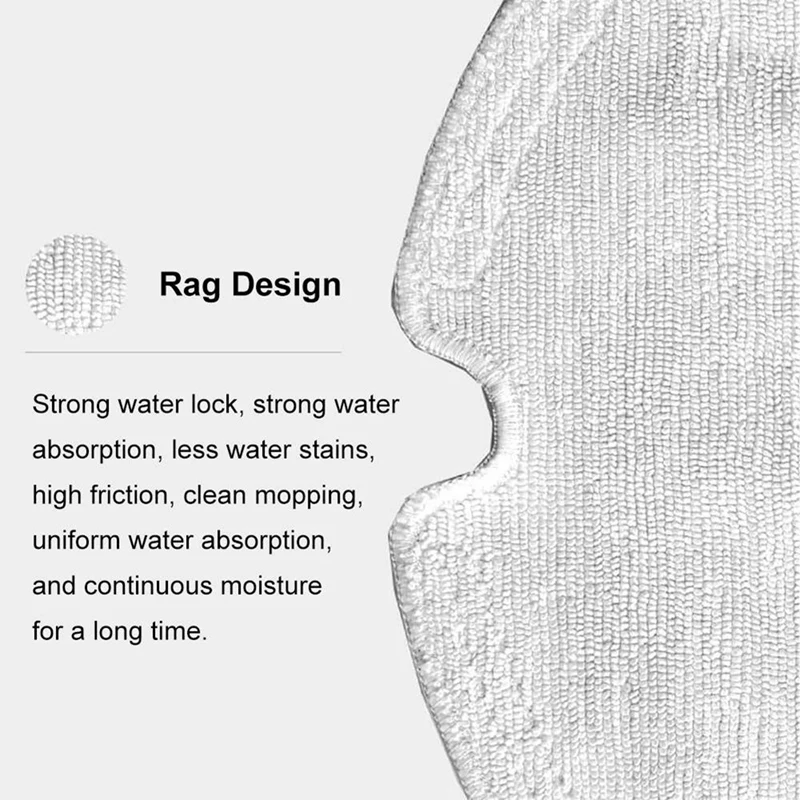 فلتر بديل لمكنسة كهربائية ، فرشاة رئيسية ، فرشاة جانبية ، قماش ممسحة قابل للغسل ، Xiaomi 1 ، 1S ، Roborock S5 ، S6 MAX ، S6 ، نقية