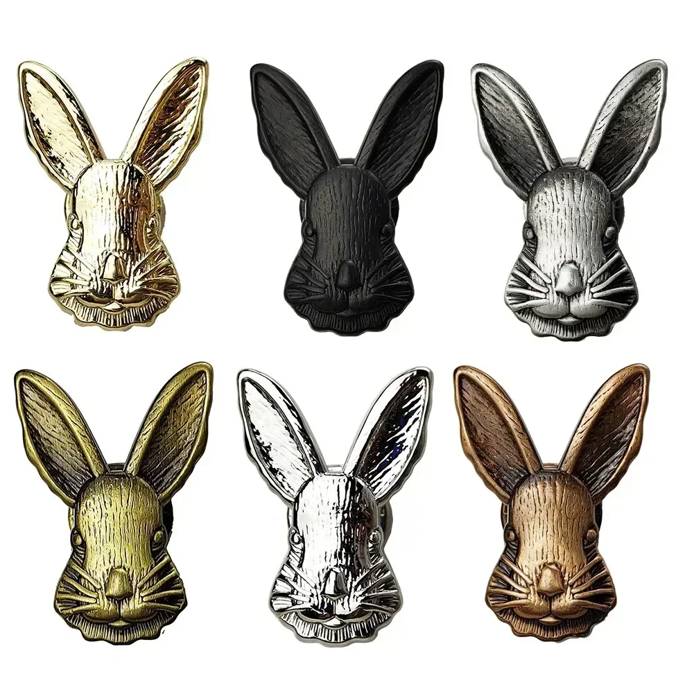 Nordic Style Rabbit Shape Cabinet Door Handle Cupboard Handles Drawer Pulls Decor Solid Brass Furniture Hardware Drawers Handles