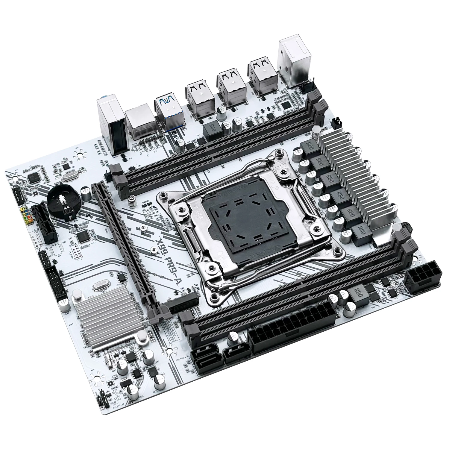 Imagem -04 - Motherboard Combo Kit Xeon e5 2666 v3 Cpu Processador Lga 20113 16gb de Memória Ram Ddr4 Nvme M.2 Usb 3.0 M-atx Pr9-a Machinist-x99