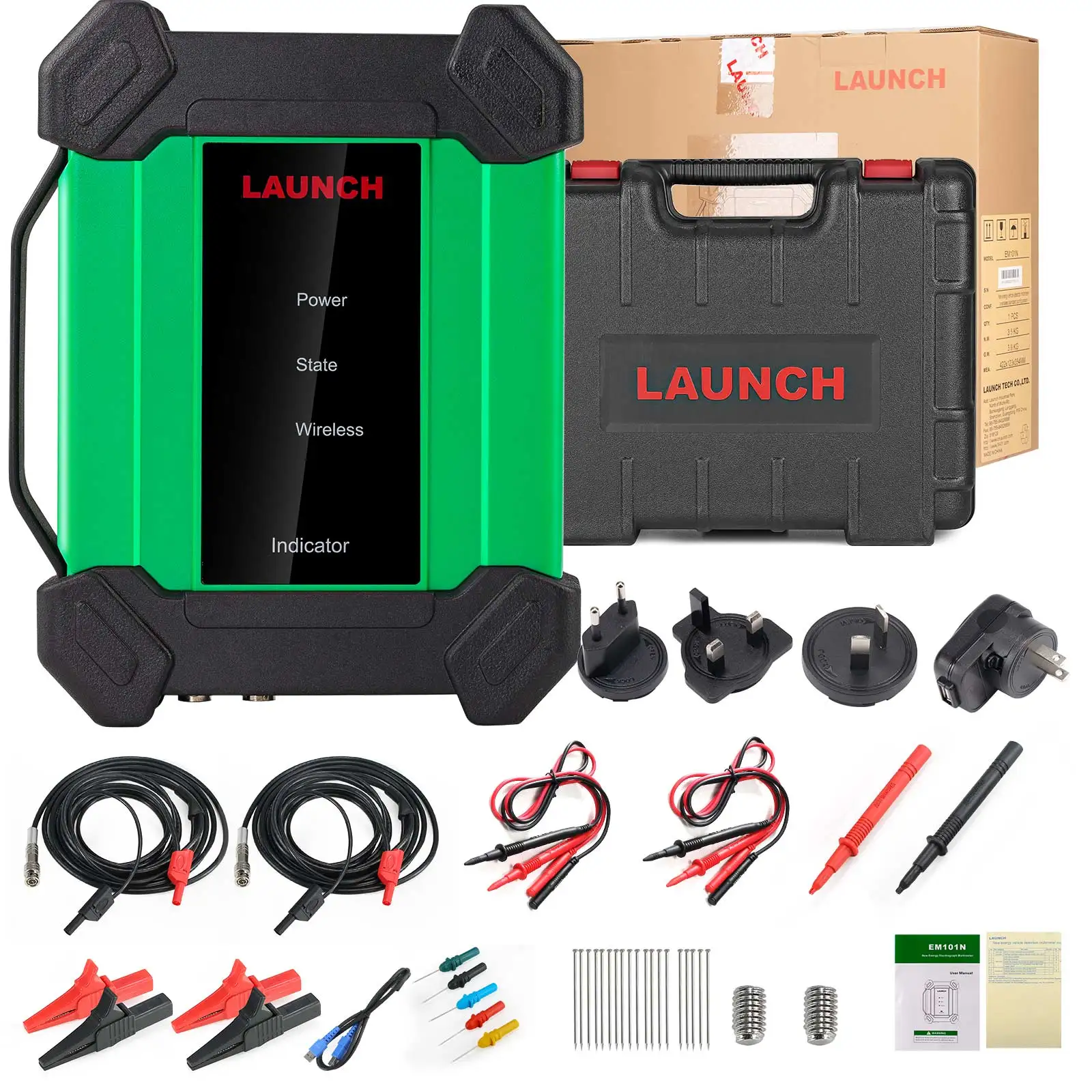 LAUNCH X-431EM101N Multiwave Analyzer Overseas Online Expansion Module Supports Wireless Connection