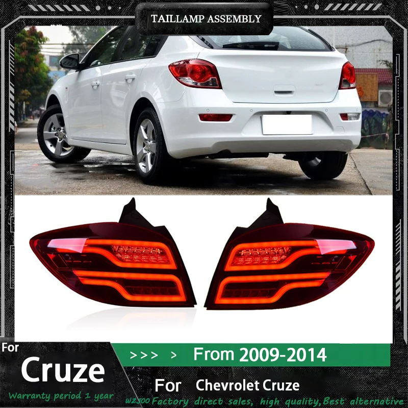 

Tail Lamp for Chevrolet Cruze Hatchback LED Tail Light 2009-2014 Cruze Rear Fog Brake Turn Signal Automotive Accessories