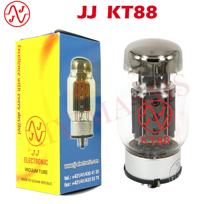 

JJ Tube KT88 Vacuum Tubes Replaces 6550 kt120 KT66 For Audio Valve Electronic Tube DIY Amplifier Kit Matched Quad Genuine