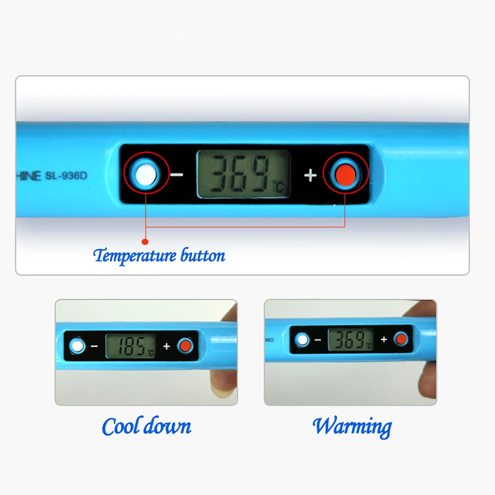 SL-936D 80W Einstellbar Elektrische Lötkolben Solder Draht PCB Schweißen Digitale Konstanter Temperatur Handy Reparatur Werkzeug