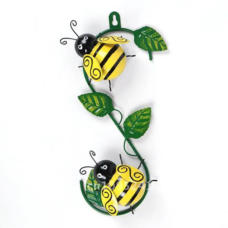 

Настенный кованый железный входный фон, настенный металлический настенный декор, подвеска, креативные украшения для дома