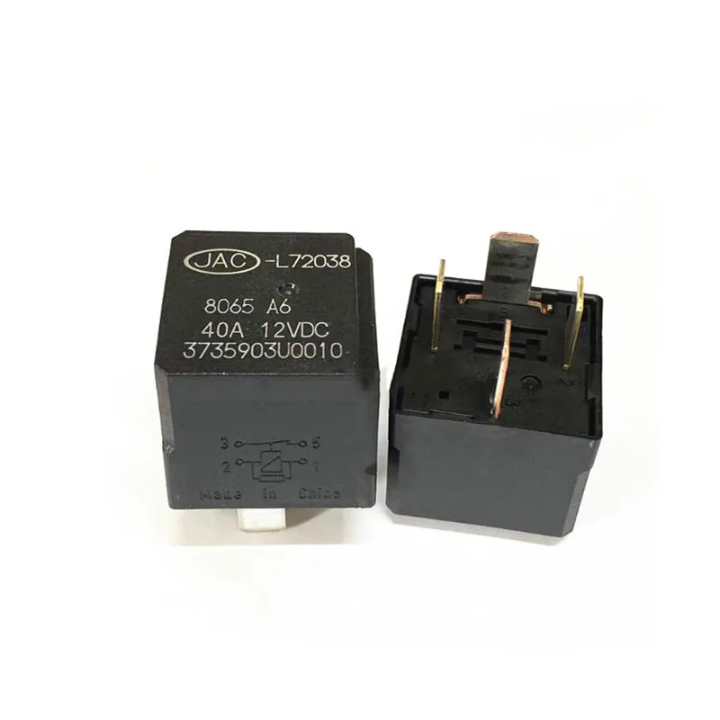 

NEW JAC-L22105 JAC L22105 JACL22105 12VDC DC12V 12V 40A relay 4PIN