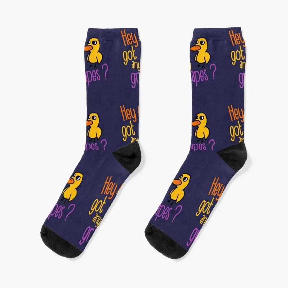 

Got any Grapes Duck Song Socks sports and leisure luxury Socks For Man Women's