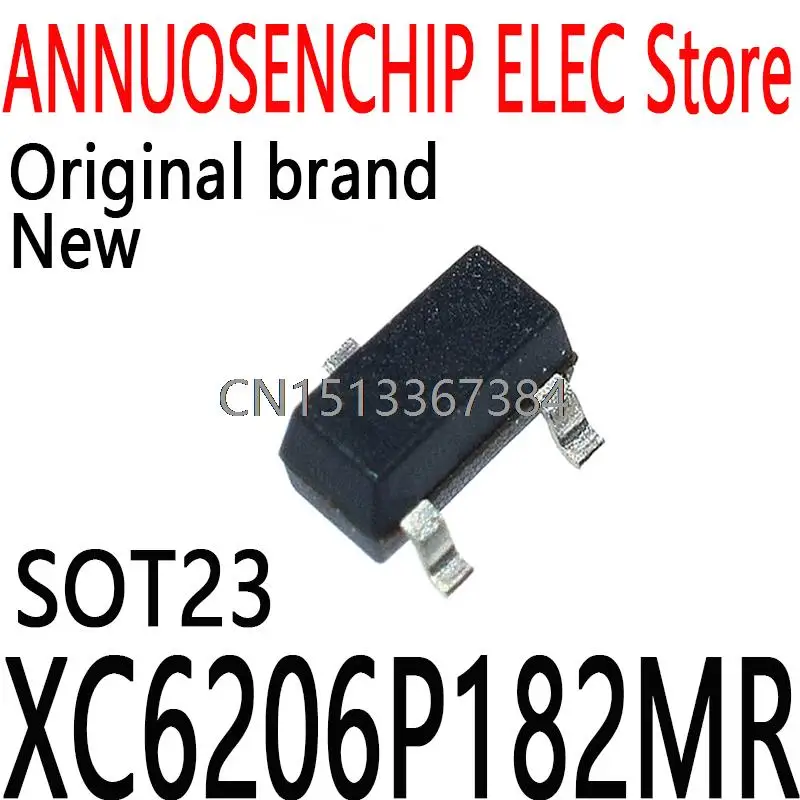 100PCS New and Original SOT23 XC6206 SOT XC6206P182 SMD XC6206P182MR