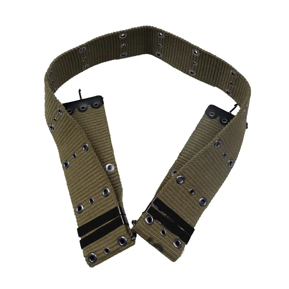 Vietnam war US M1961 M1956 belt pure cotton tactical belt copy export Length 1.25 meters, width 5.8 cm