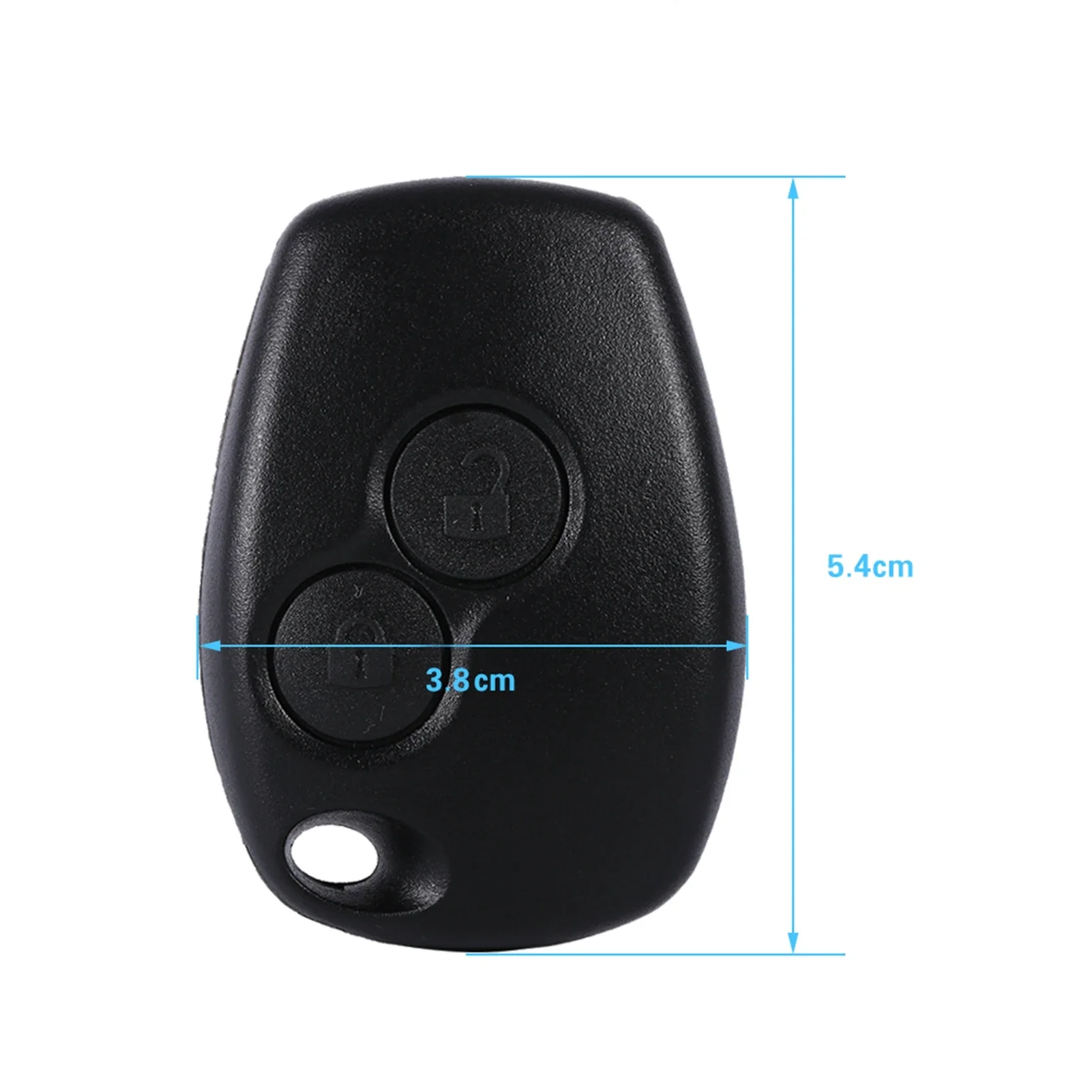 Remote 2 Buttons Auto Car Key Fob Shell Cover Case For Kangoo Modus Master