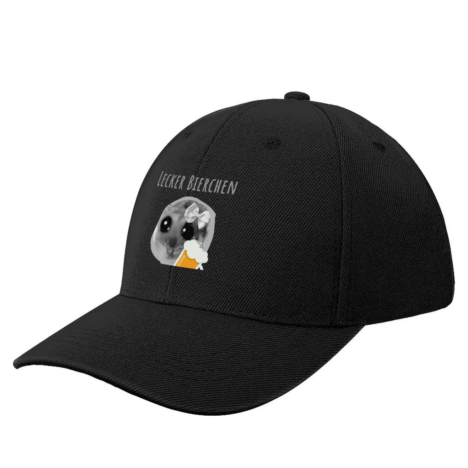 delicious beer, beer, sad hamster, tiktoc meme, sad hamster meme Baseball Cap |-F-| sun hat Mens Tennis Women's