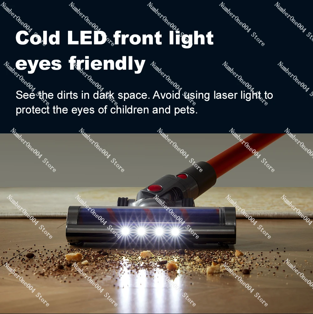 

205, беспроводной ручной пылесос, 25000 па, сенсорный экран, интеллектуальный датчик пыли, автоматический контроль скорости для дома