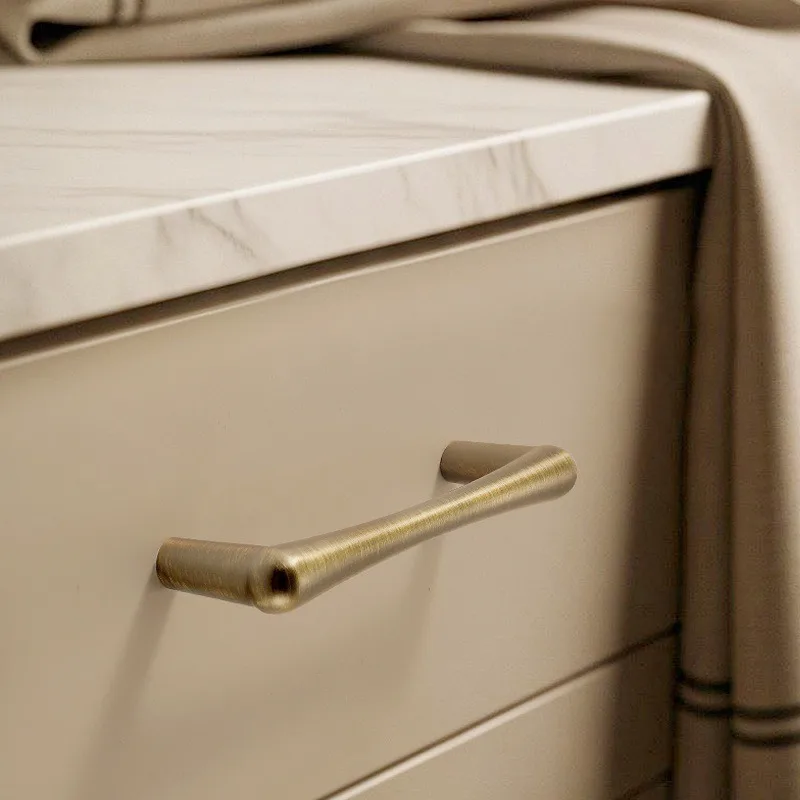 Antique Aluminum Alloy Kitchen Accessories Retro Drawer Knobs Cabinet Storage Handles Cupboard Closet Pulls Furniture Handles