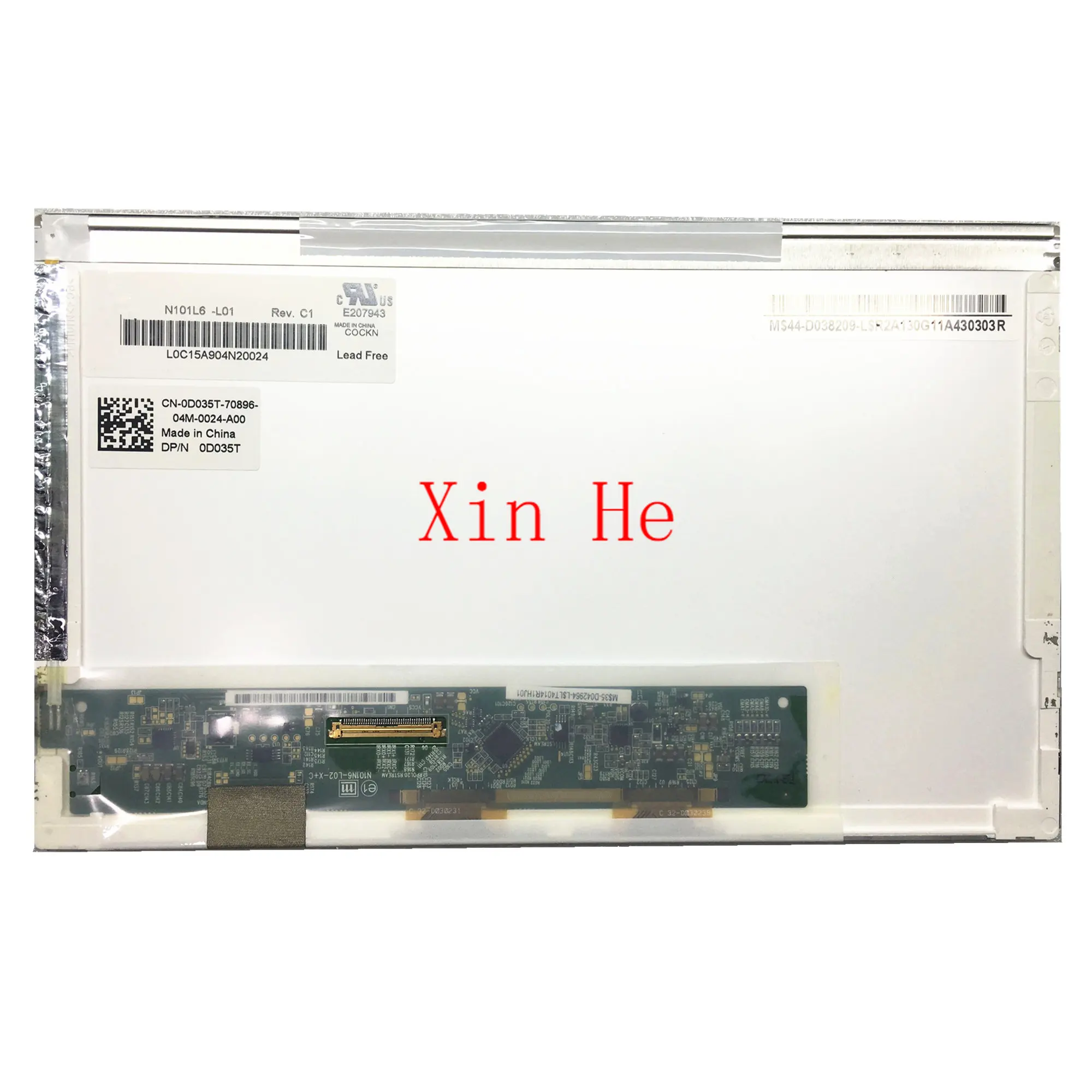  N101L6-L01 L0A N101LGE-L11 LP101WSA-TLB1 B101AW03 V.1 LTN101NT02 LED Display Laptop Screen 1024*600 LVDS 40 PIN