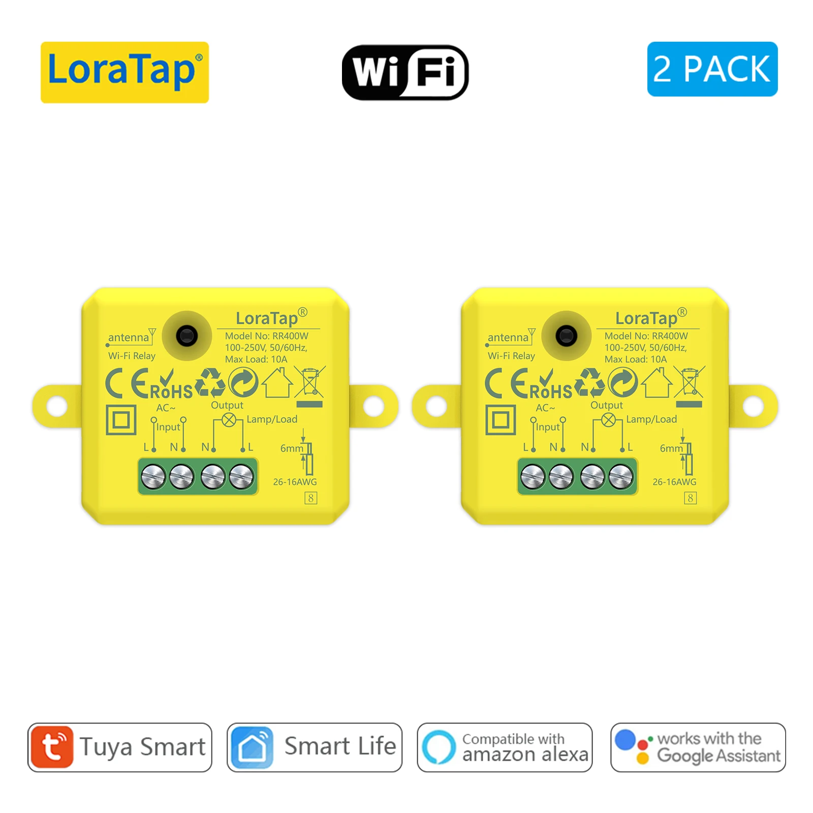 2 PACK Yellow
