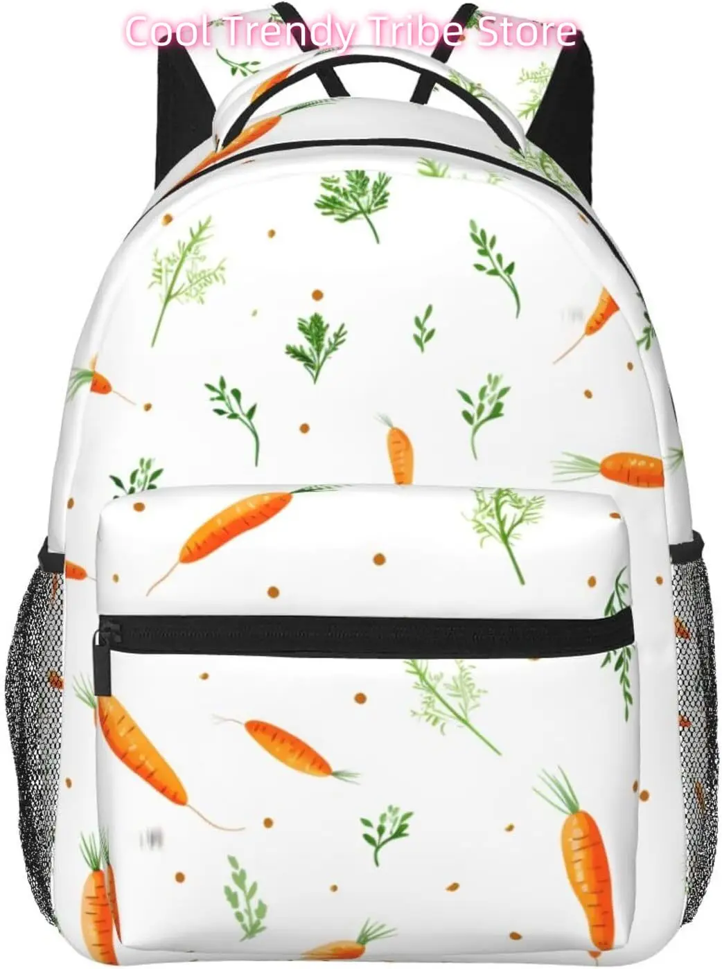 

laptop bag back to school Funny Carrot Lightweight Laptop Backpack Lightweight Multipurpose Travel Casual Daypack Unisex College