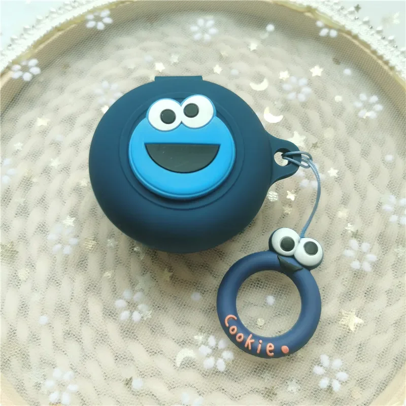 Новинка 2023 года, милые Мультяшные наушники для LG, без тона, FN7/FN6/FN5/FN4, оригинальные силиконовые наушники для LG с ремешком на палец