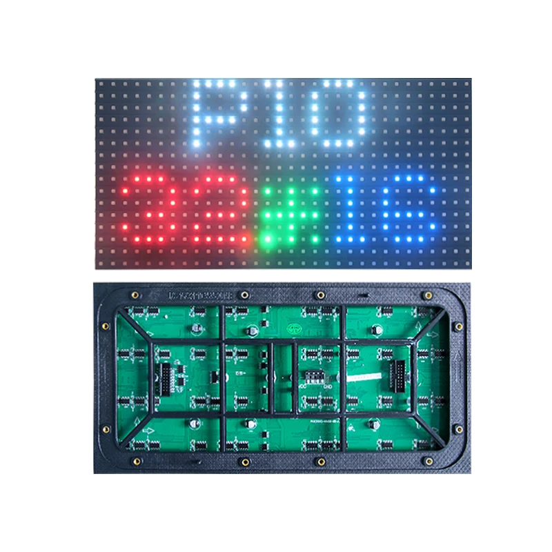 8Pcs/Lot High Brightness 7000cd Waterproof LED Billboard 1/2S P10 LED Advertising Panel