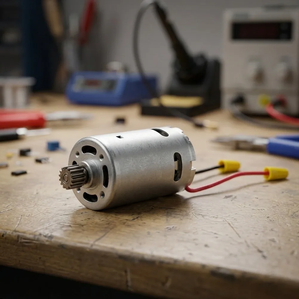Replacement Ratchet Wrench Motor Dc Motor 16-tooth Gear Motor 21V Ratchet Motor High Torque Output Stable Performance