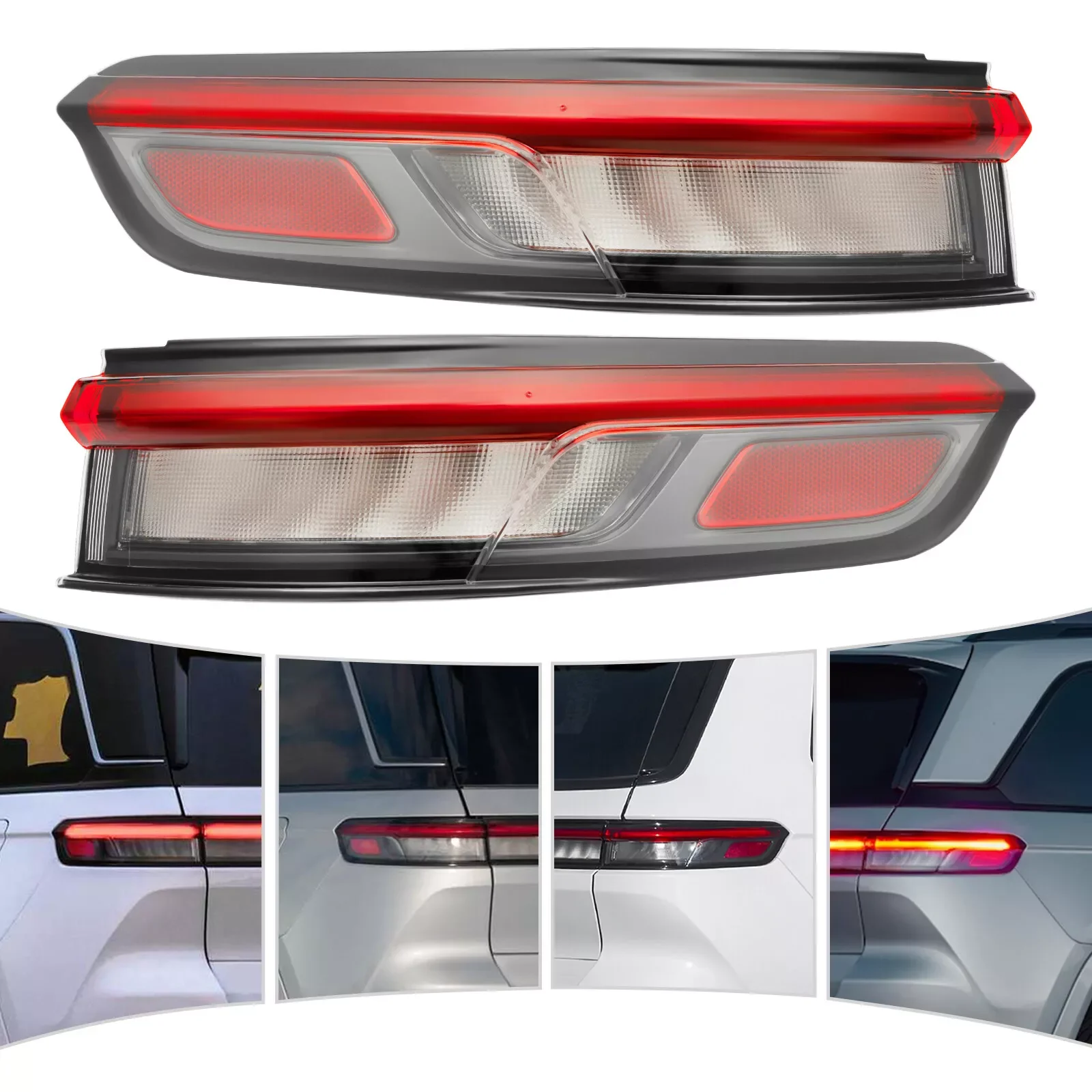 1pcs LH,RH Side 68421132AD 68421133AD Fit For Jeep Grand Cherokee 2022 2023 2024 Outer Rear Lamp Tail Light