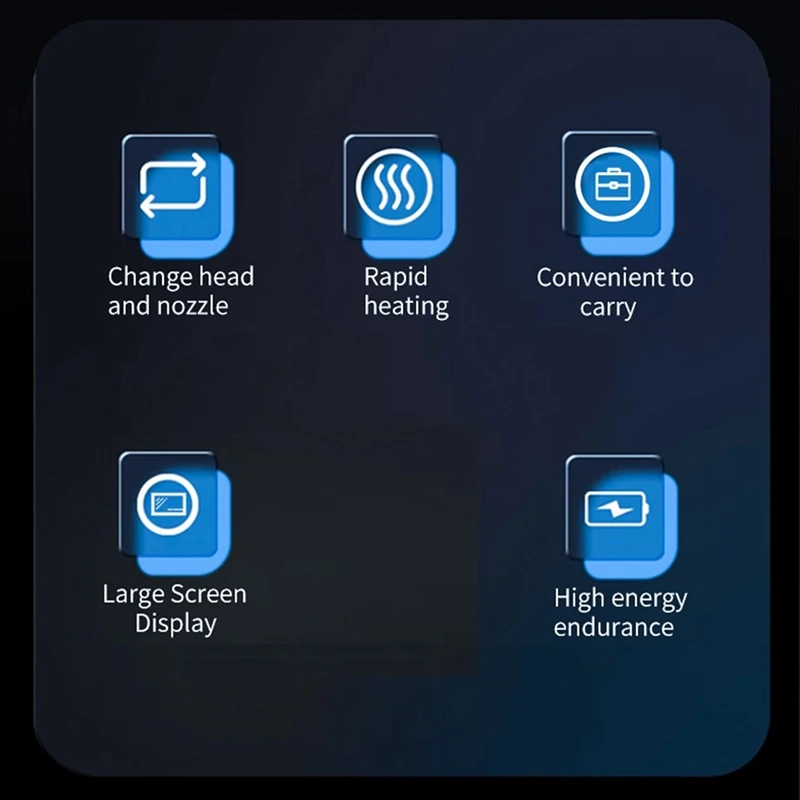 50 Вт беспроводной интеллектуальный паяльник, эндотермический, постоянная температура, быстрые, высокая мощность, паяльные инструменты, белый, прочный