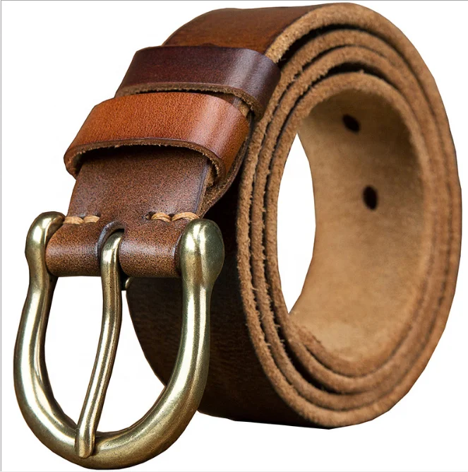 Handmade Genuine Leather Cow Leather Belt for men