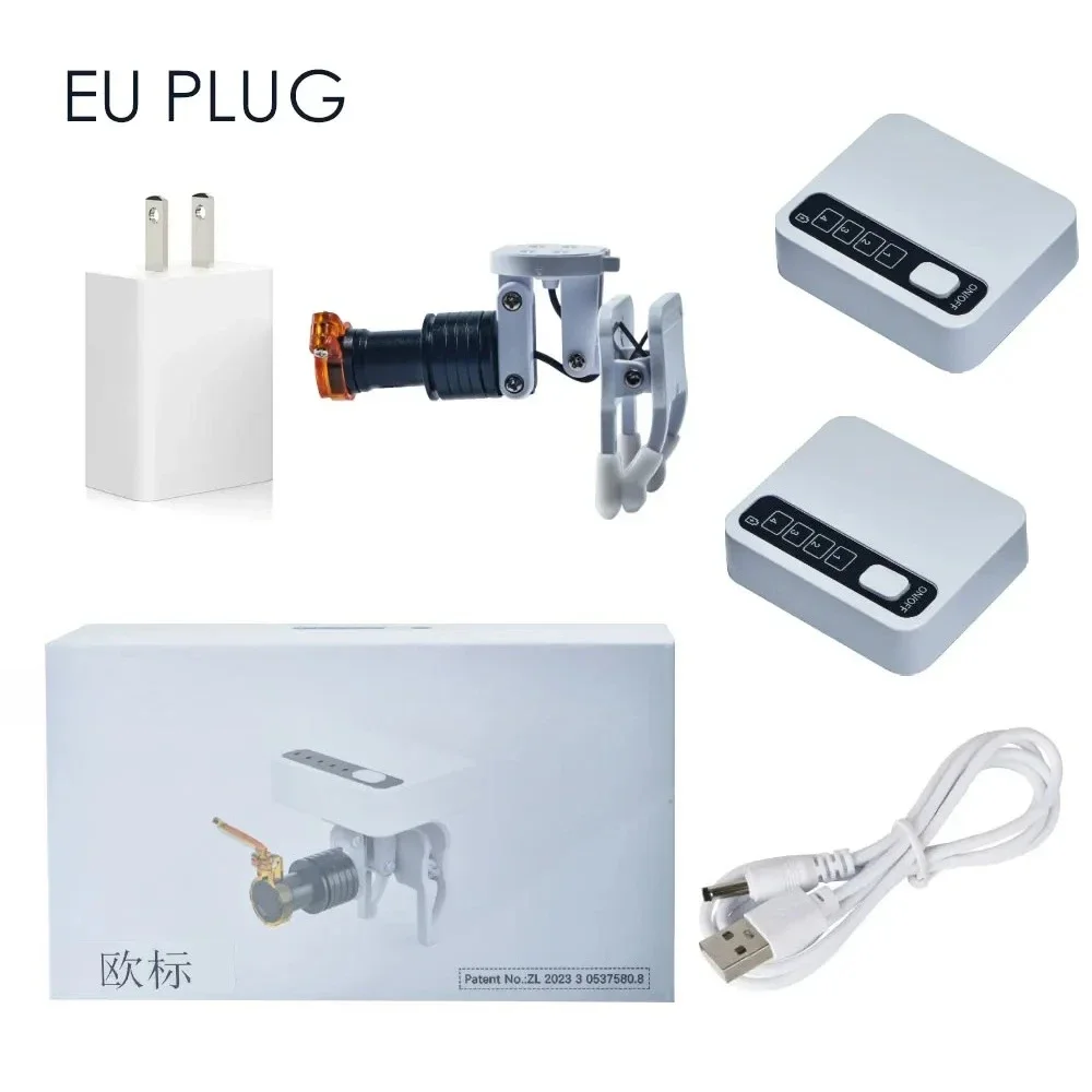 5W Wireless  Headlight, Portable LED Spotlight Matching Dental Loupe, Dental Operation Illumination Accessory