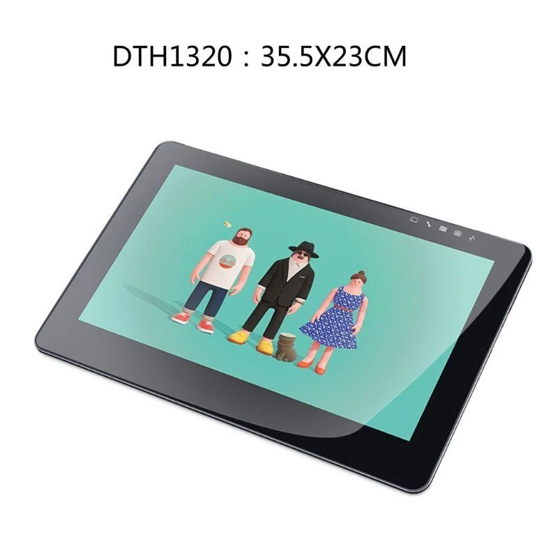 F68C Matte Screen Protector Clear Transparent Scratch Proof Screen Protector Film for WACOM Cintiq Graphic Tablet