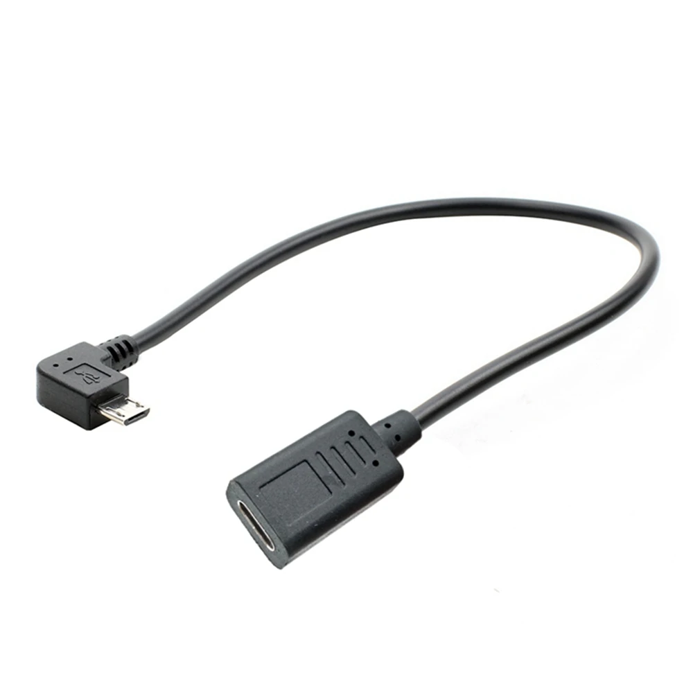 Cable adapter USB connector C-type female  plug to Micro USB male plug , send directly 30CM