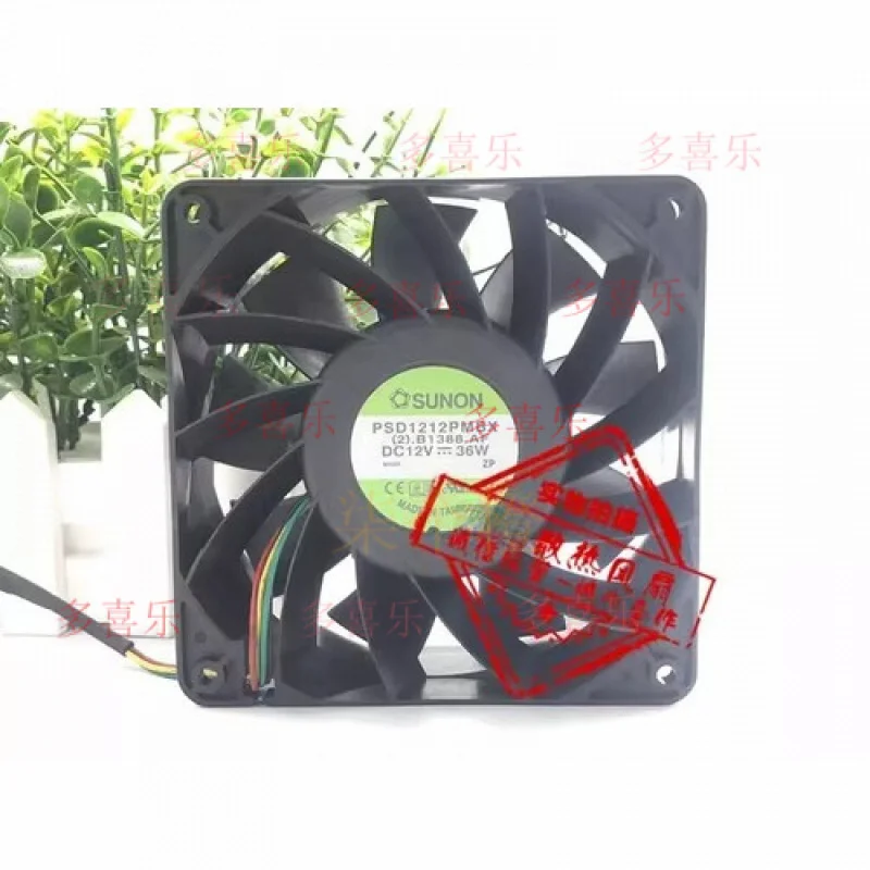 

EE for SUNON PSD1212PMBX 12038 DC12V 36W 12CM 4-Wire High Airflow Cooling Fan