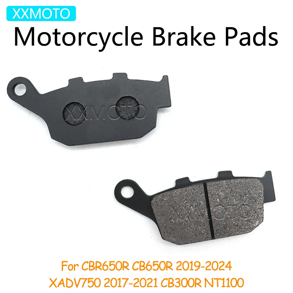 

For Honda CBR650R XADV750 CB300R NT 1100 CBR 650R CB 300R X-ADV750 XADV 750 Motorcycle Rear Brake Pads CBR650R Accessories