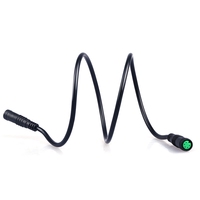 Electric Bicycle Ebike 5 Pin Display Extension Cable Connector for Bafang Mid Motor BBS01/BBS02/BBSHD