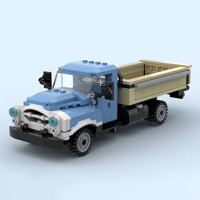 

Новая серия грузовиков: классическая модель, статическая версия, грузовик-фургон, DIY, креативные детские игрушки, подарок на Рождество, технологичные строительные блоки.