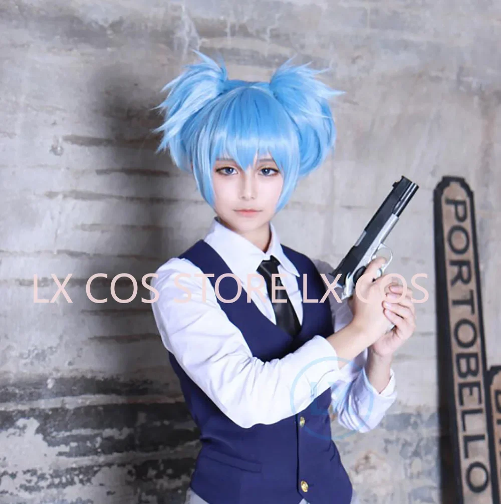 Anime zabójstwo klasie Ansatsu Kyoushitsu Shiota Nagisa kostiumy Cosplay ubrania unisex jednolite chłopiec dziewczyna komplet