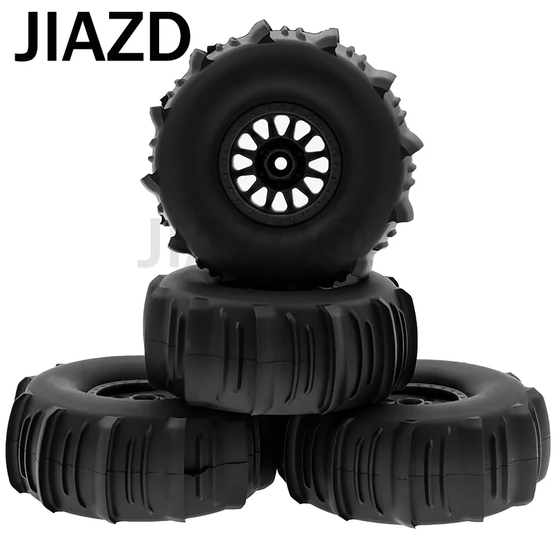 4 Pcs Remote Control Car Tire 138Mm 17Mm Wheel Hex Replacement For ARRMA Mojave TRAXS UDR F S Yikong DF7 1/7 Remote control Car