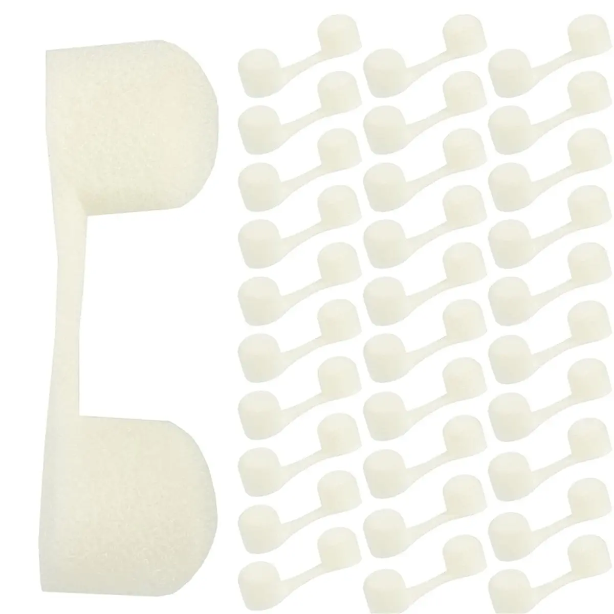 [NEW] 200-Pack White Disposable Nose Filters for Dust, , Painting, and Workshops