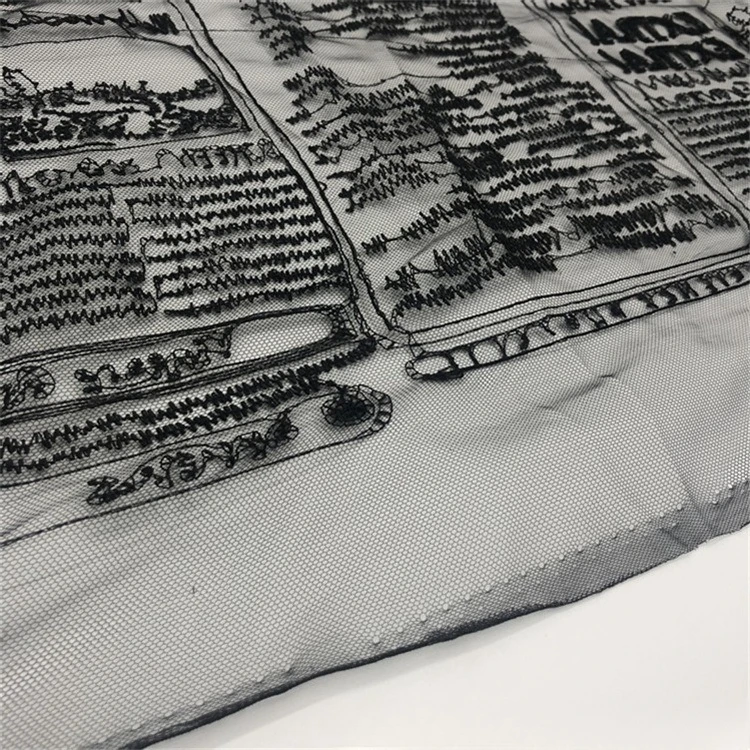 صحيفة فرنسية عالية الجودة والنسيج الشبكي المطرز الدوري، ملابس عصرية أفريقية قماش دانتيل مطرز ذاتي الصنع