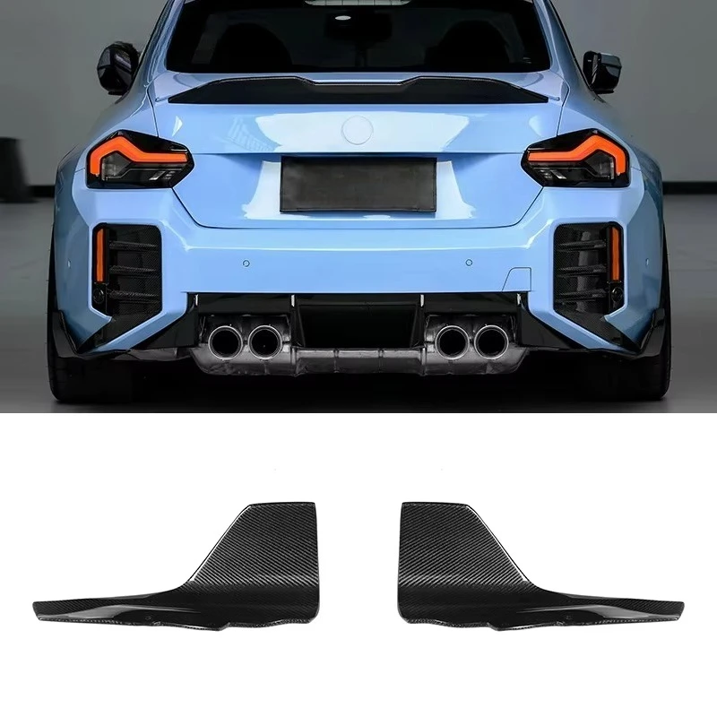 

Lightweight Hot Sale Carbon Fiber Rear Bumper Side Splitter Winglet Tre Style for G87 M2