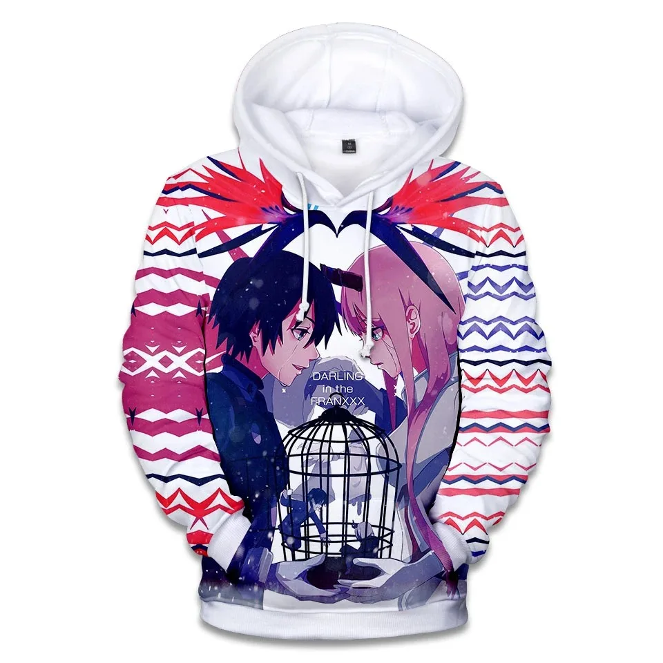 

3d hoodies sweater dear in franxx printed male female hoodie casual hoodie long sleeve 3d hoodie hooded clothes top 4xl