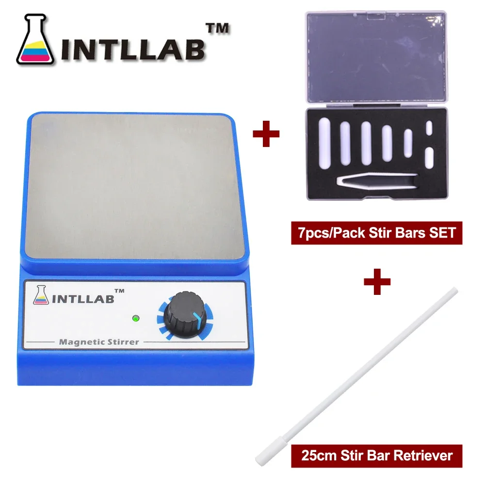 Magnetic Stirrer Mixer With Stir Bar AC 100-240V EU USA UK AU Plug