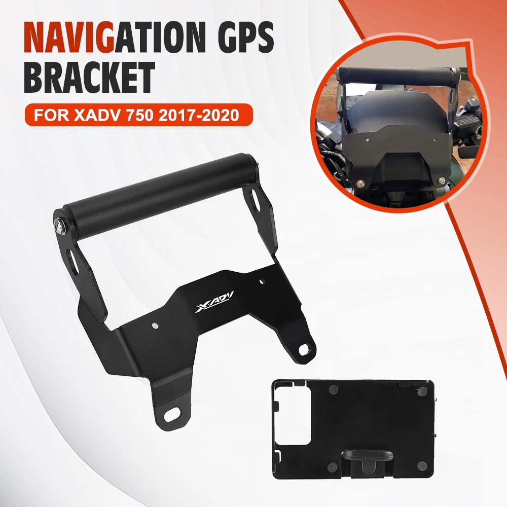 

For HONDA XADV 750/X-ADV 750 2017-2020 2019 2018 GPS Smart Phone Navigation Mount Mounting Bracket Adapter Holder XADV750