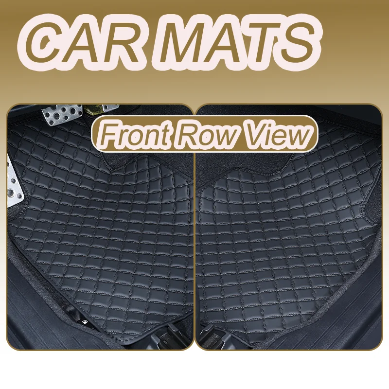Universal XPE Car Floor Mats Brave the elements with ease – all-season universal car mats, cozy year-round, never block the acce