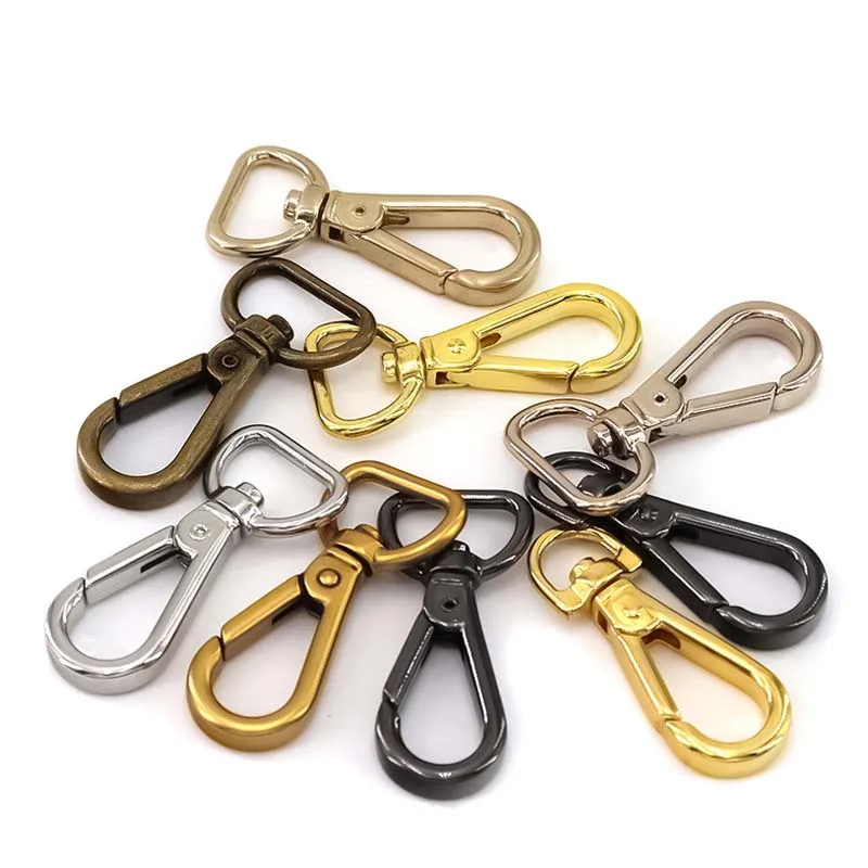 Metal Buckles Swivel Lobster Clasp Dog Collar Strap Buckle Carabiner Snap Hook DIY Bags Accessory