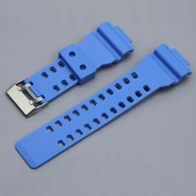 16mm Silicone Watchband for Casio G-Shock GA-110 GA-100 GA-120 Rubber Waterproof Men Watch Band Strap for ga700 400 g-8900