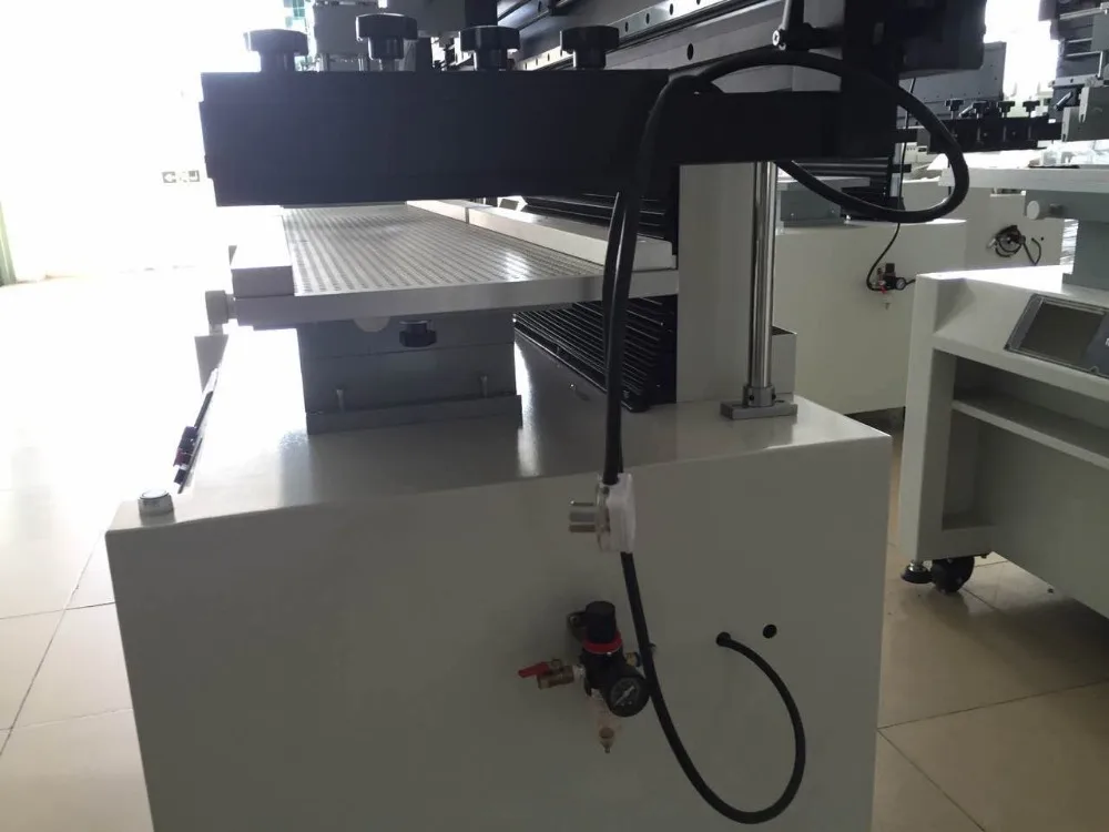 YS1200 High Precision Silk Screen Printer SMT PCB Solder Printing Machine