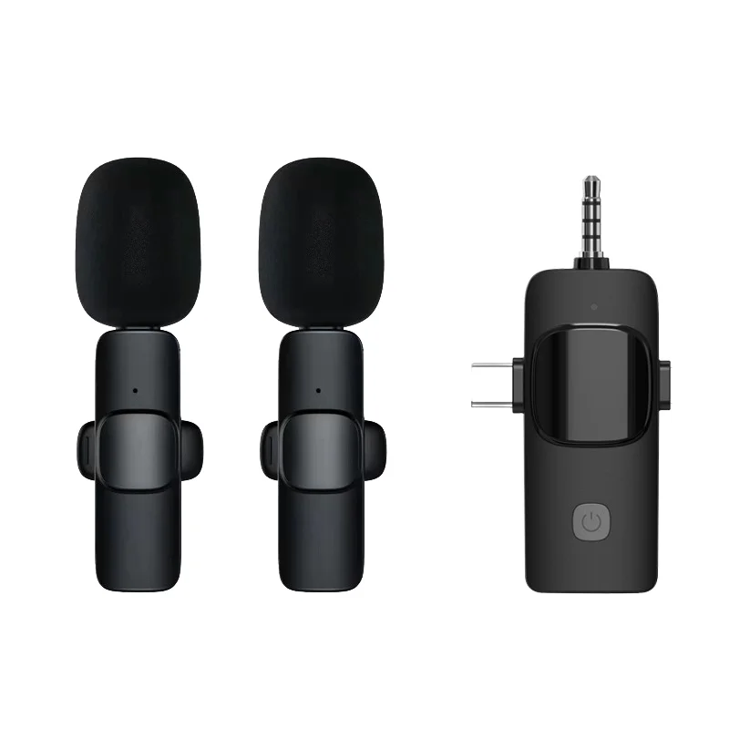 

Plug And Play K15 Lightweight Noise Cancelling Plastic Wireless Microphone For Speaker Digital Camera