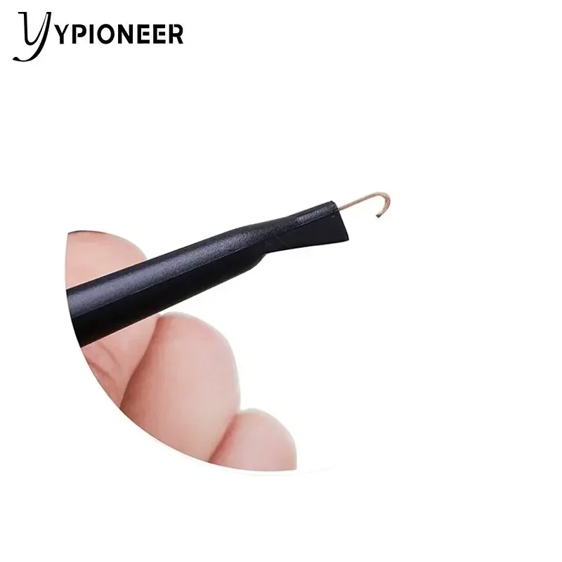 YPioneer 10PCS Dupont Maschio/Femmina per Testare Clip a Gancio Tester per Cavi Ponticello in Silicone per Test Elettrici P1534 P1535