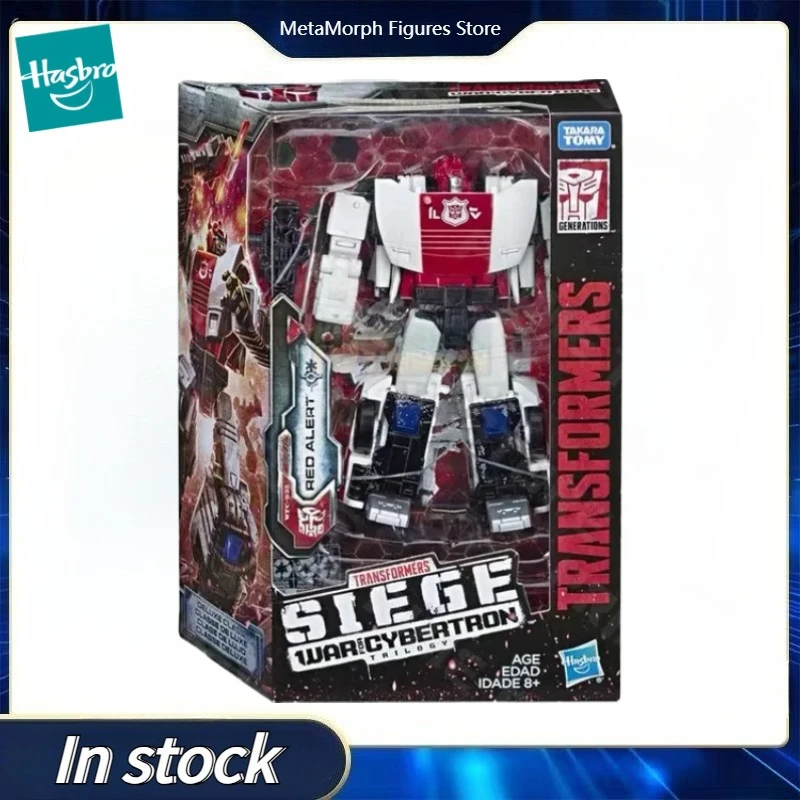 オリジナル ハスブロ トランスフォーマー ウォー フォー サイバトロン シーゲ WFC-S35 レッドアラート デラックスクラス アニメ フィギュア アクション トイ モデル
