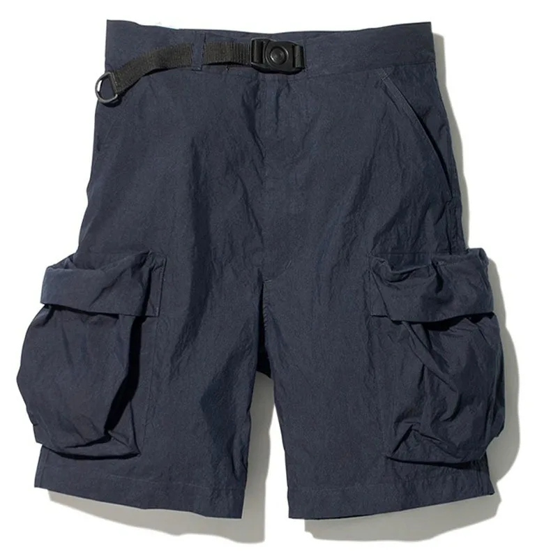 COMFY imperméable à l'eau grande poche fonctionnelle short décontracté ample 24SSCMF populaire cinq quarts pantalon hommes tendance