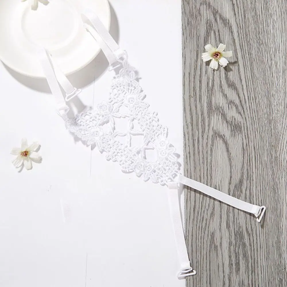 3Pcs Sweet Cross Beauty Back Bra Straps Butterfly Flower Bra Shoulder Straps Bra Accessories Adjustable Lace Bra Straps Lady