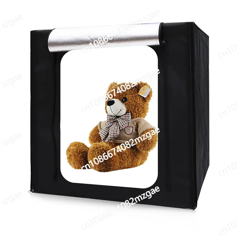 

100CM Studio Small Portable Soft Light Studio 1 Meter, Photo Box Set, Including 4 LED Dimming Light Boards